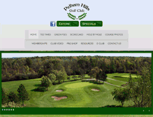 Tablet Screenshot of pelhamhills.ca